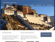 Tablet Screenshot of imperialtours.net